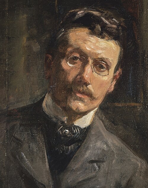 Alexander Ignatius Roche, 1861 - 1921. Artist (Self-portrait), 1890, Alexander Ignatius Roche