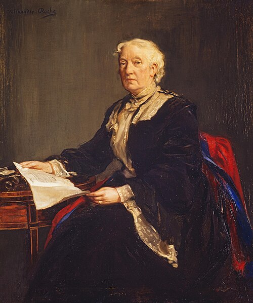 Flora Clift Stevenson, 1840 - 1905. Educationalist and philanthropist, 1904, Alexander Ignatius Roche