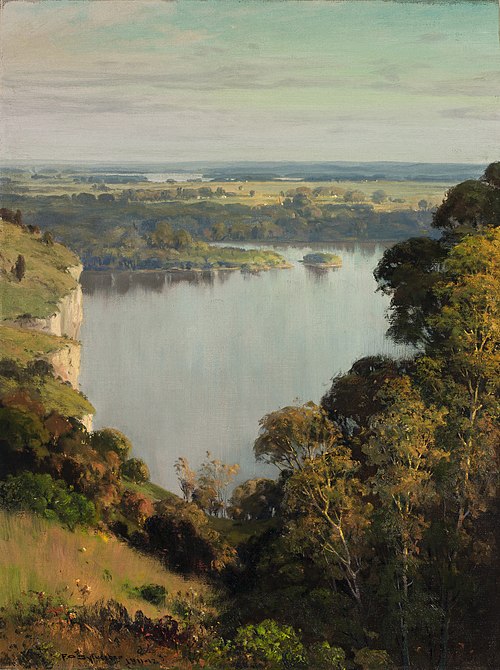 The River’s Golden Dream, 1911, Frederick Oakes Sylvester