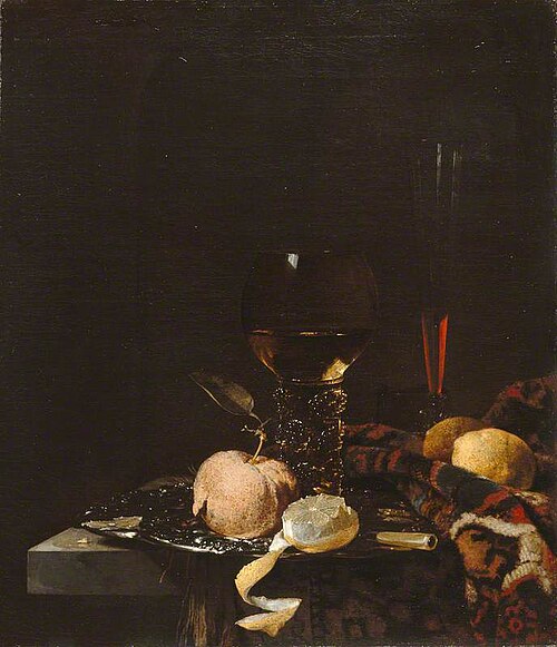 Still Life: Fruit, Goblet and Salver, , Willem Kalf
