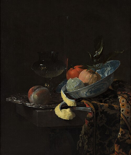 Still Life with a Ming Bowl, 1657, Willem Kalf