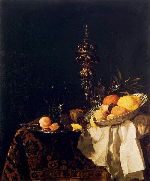 Dessert, 1653, Willem Kalf