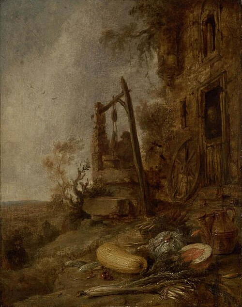 The Old Water Well, 1644, Willem Kalf