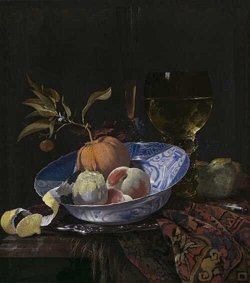 Still Life with Lemon Peel, 1664, Willem Kalf