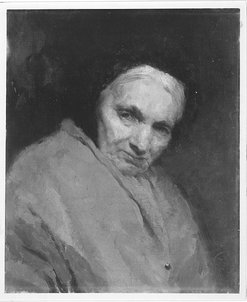 Alte Frau, 1885, Carl Mayr-Graetz