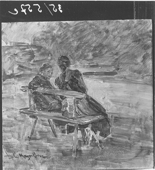 Im Grünen, 1900, Carl Mayr-Graetz