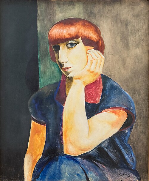 Portrait de Renée Kisling, 1921, Moïse Kisling