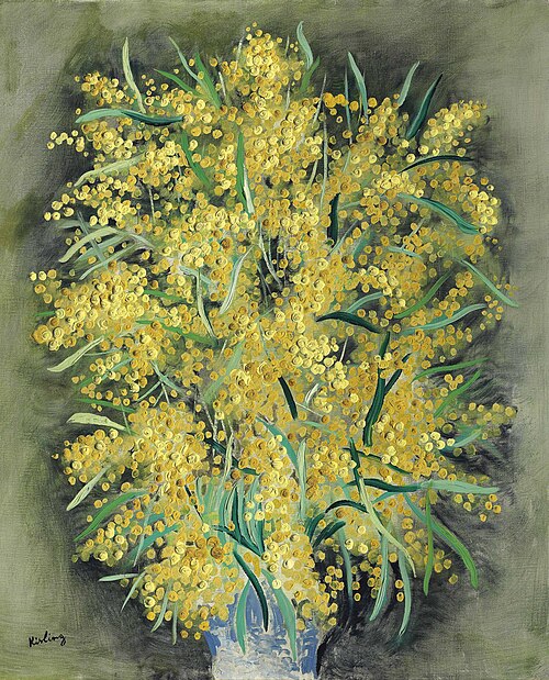 Mimosas, 1938, Moïse Kisling