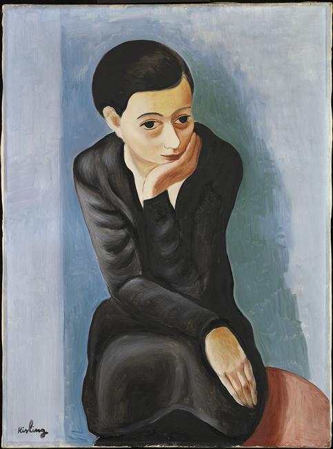 Jeune femme assise, 1921, Moïse Kisling
