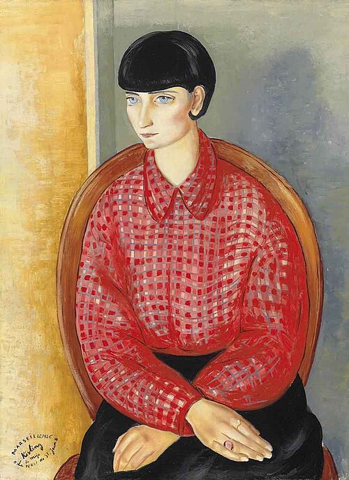 Portrait of Mija, 1926, Moïse Kisling