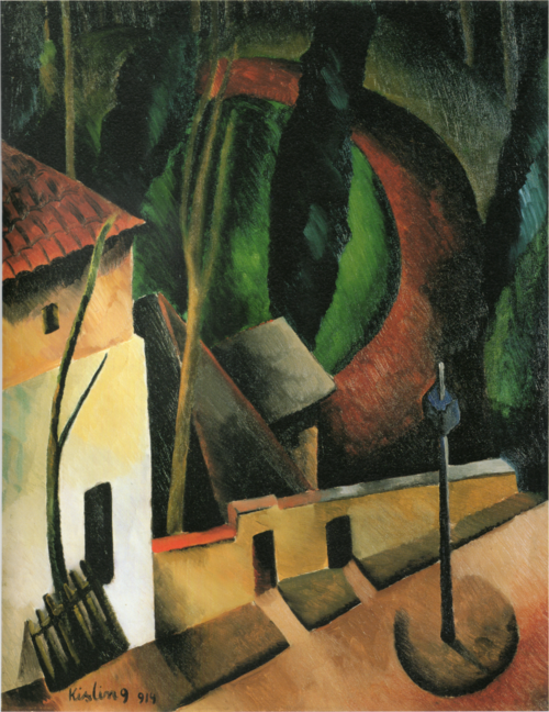 Landscape of Saint-Germain, 1914, Moïse Kisling
