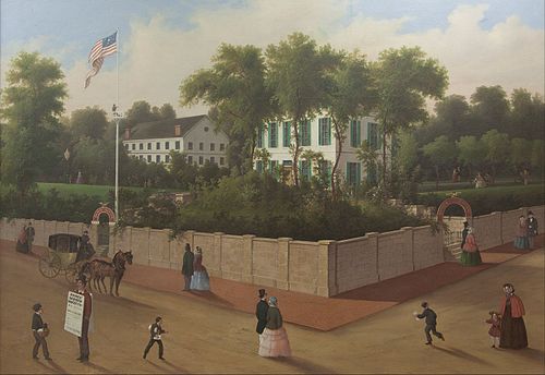 Shires' Garden, 1847, Thomas Glessing