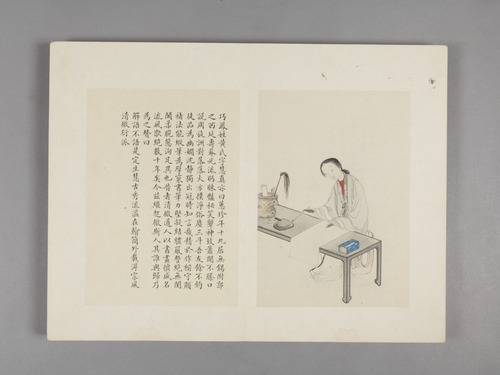 王素画华严仕女图册, , Wang Su