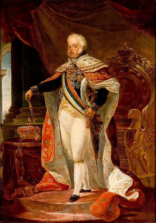 John VI of Portugal, 1817, Jean-Baptiste Debret