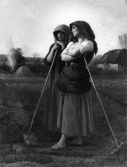 The Close of Day, 1865, Jules Breton