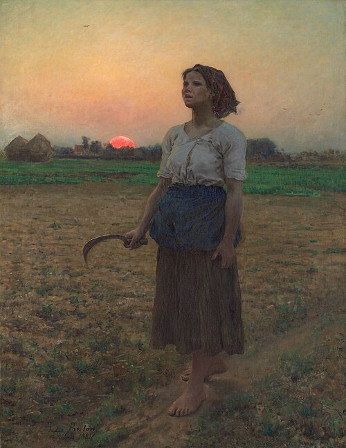 Le Chant de l’Alouette, 1884, Jules Breton