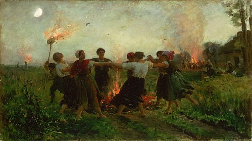 The Feast of Saint John, 1875, Jules Breton