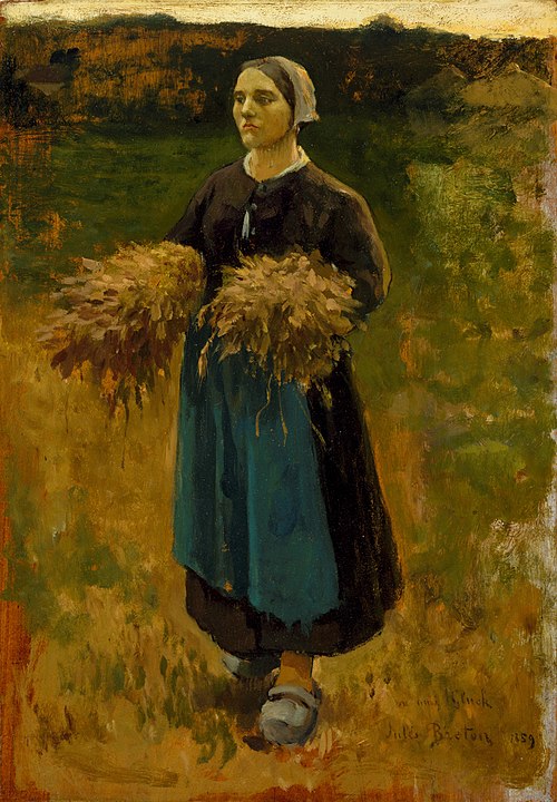 Le glaneur, 1859, Jules Breton