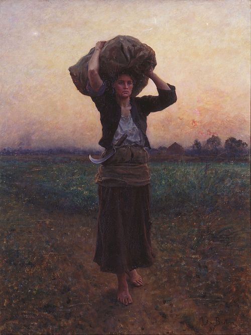 Shepherd’s Star, 1887, Jules Breton