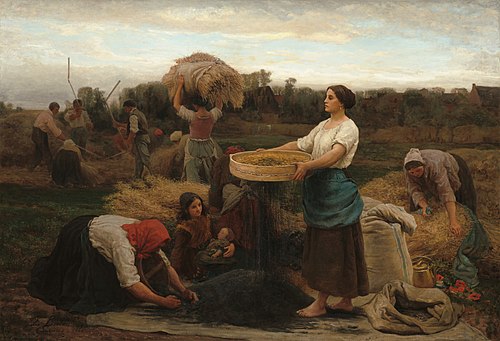Le Colza, 1860, Jules Breton