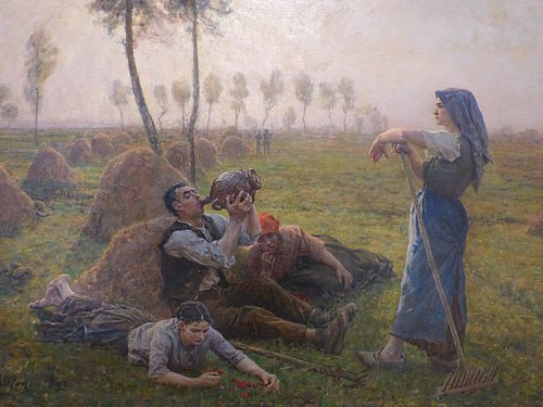 Peasants Resting, 1882, Jules Breton