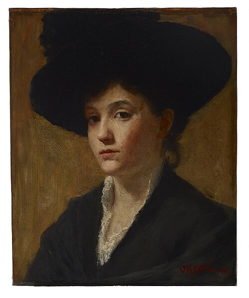 Study of a Hat, 1889, Susan Merrill Ketcham