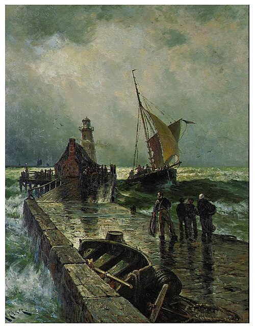 Return to Port, 1882, Henry Chase