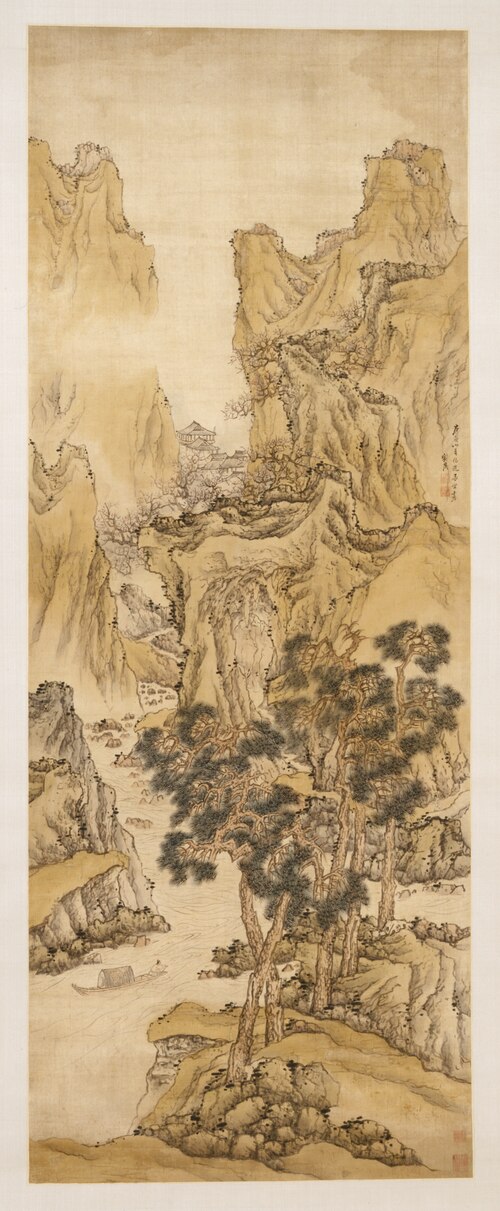 The Peach Blossom Spring, 1650, 