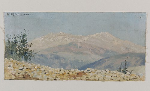 Djebel saharien, 1890, Henry Brokman