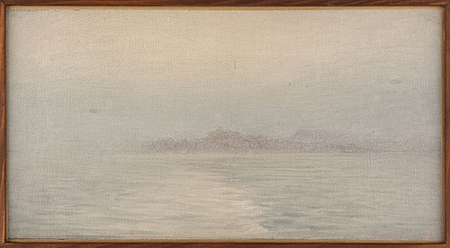 Effet de brume sur la mer, 1911, Henry Brokman