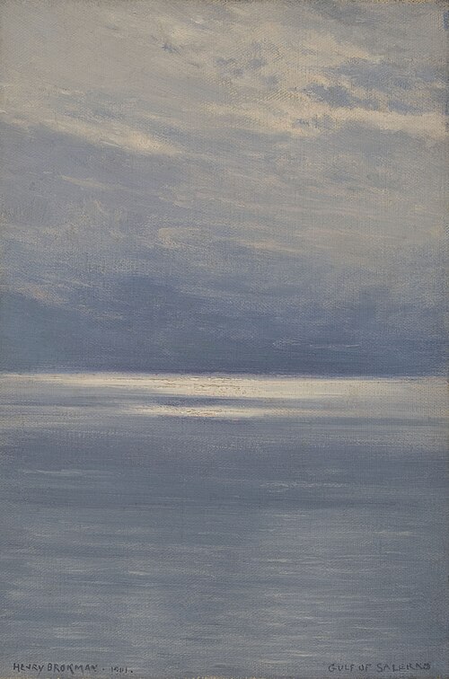 Golfe de Salerne (Italie), 1901, Henry Brokmann