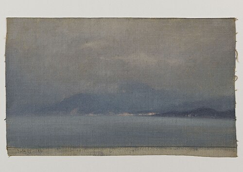 Etude de paysage, 1911, Henry Brokmann