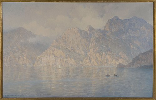 Torbole (Lac de Garde, Italie), 1925, Henry Brokmann