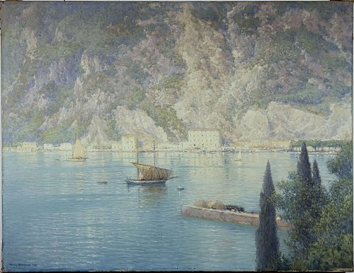 Port de Riva, 1926, Henry Brokmann