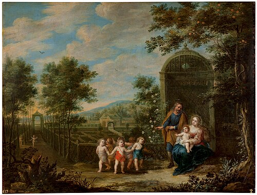 Rest on the Flight into Egypt, 1601, Abraham Willemsens