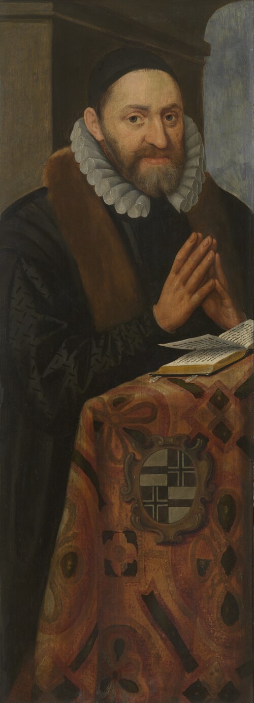 Portrait of Lodewijk Clarys, 1583, Abraham de Rijcke