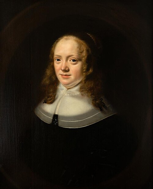 Portrait of Margaretha de Geer-van Crommon (1618-1658), 1647, Abraham de Vries