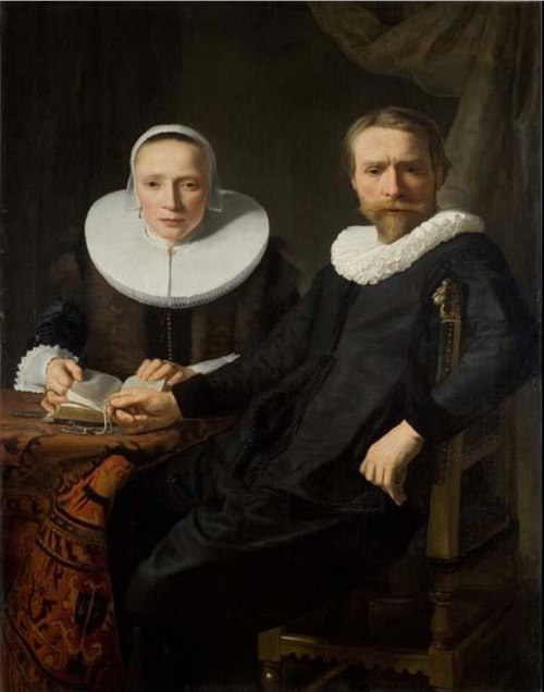 A Double Portrait, 1630, Abraham de Vries