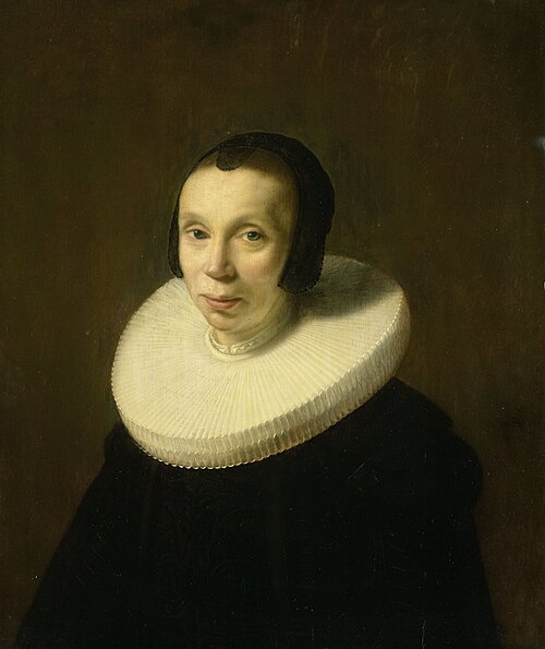 Portrait of a woman, 1642, Abraham de Vries
