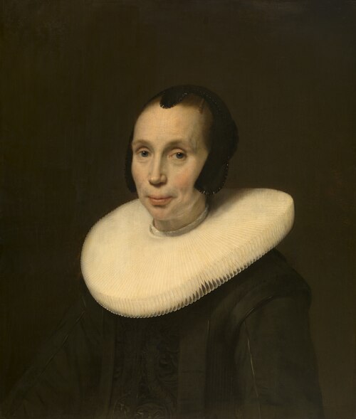 Portrait of a woman, 1637, Abraham de Vries
