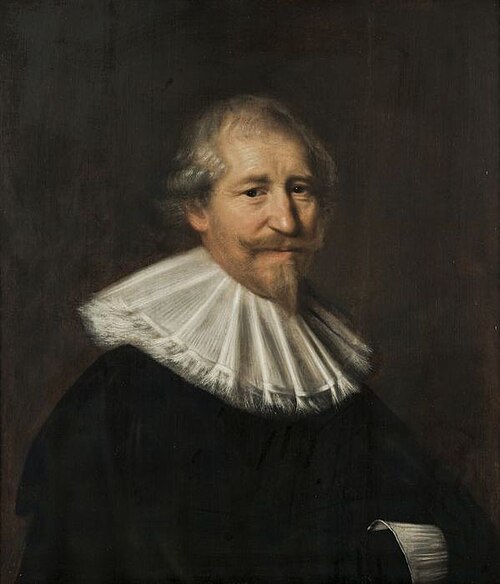 Portrait of a man, possibly the merchant Adriaen van der Tock, 1639, Abraham de Vries