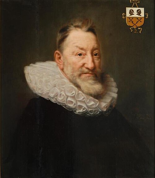 Portrait of Hans van Loon (1577-1658), 1644, Abraham de Vries