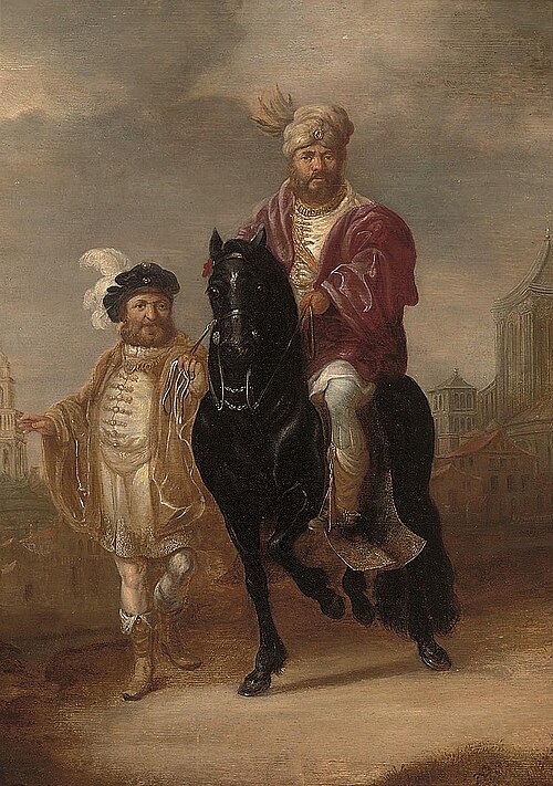 The Triumph of Mordecai, 1650, Abraham van den Hecken