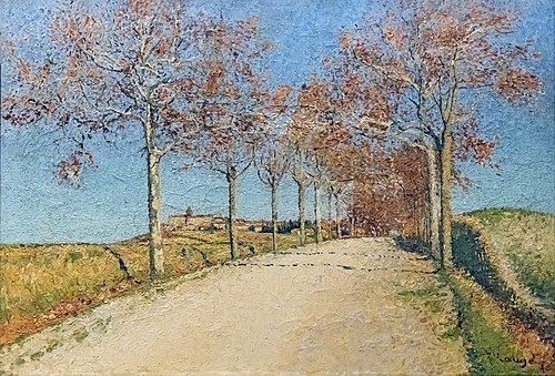 La route de Cailhau, 1910, Achille Laugé