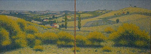Le moulin de Gatimel, 1932, Achille Laugé