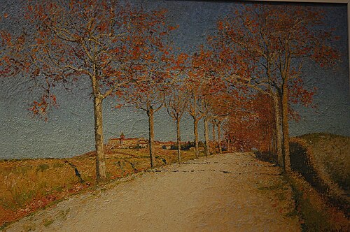 La route de Cailhau, 1910, Achille Laugé