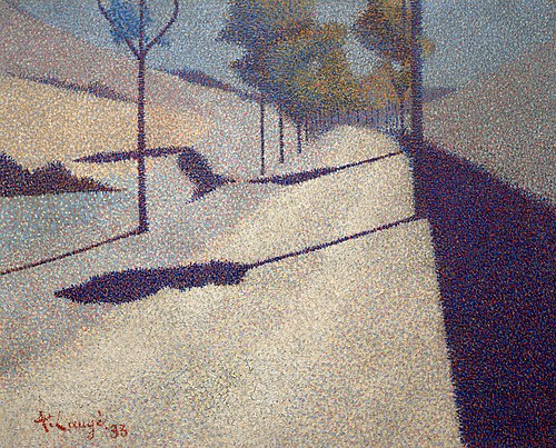 La route (The Road), 1893, Achille Laugé