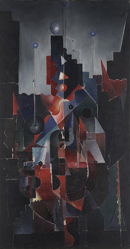 Construction in Blue, 1925, Paul Gaulois