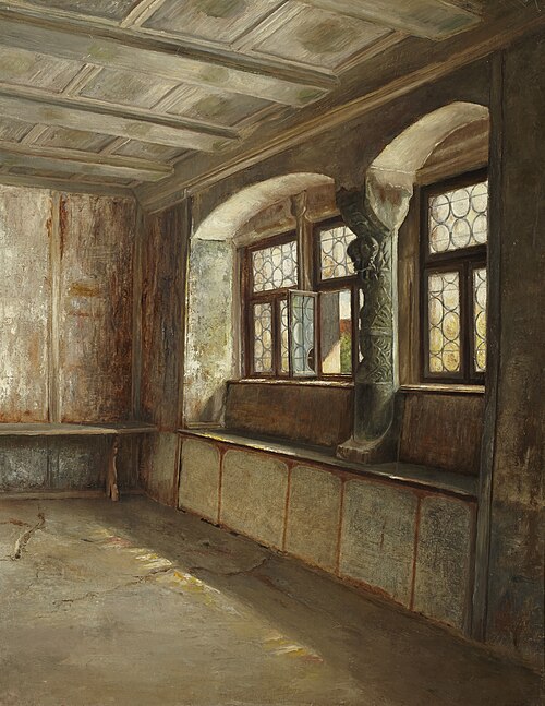 Rothenburg Interior, 1883, Lewis Lutz