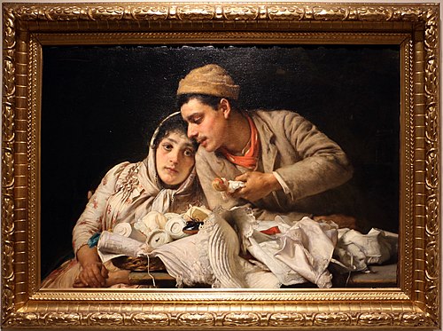 ansie materna, 1891, Arturo Moradei